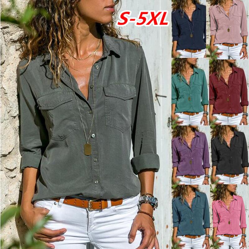 Urban Classic Button-Down - Polished Long-Sleeve Lapel Shirt