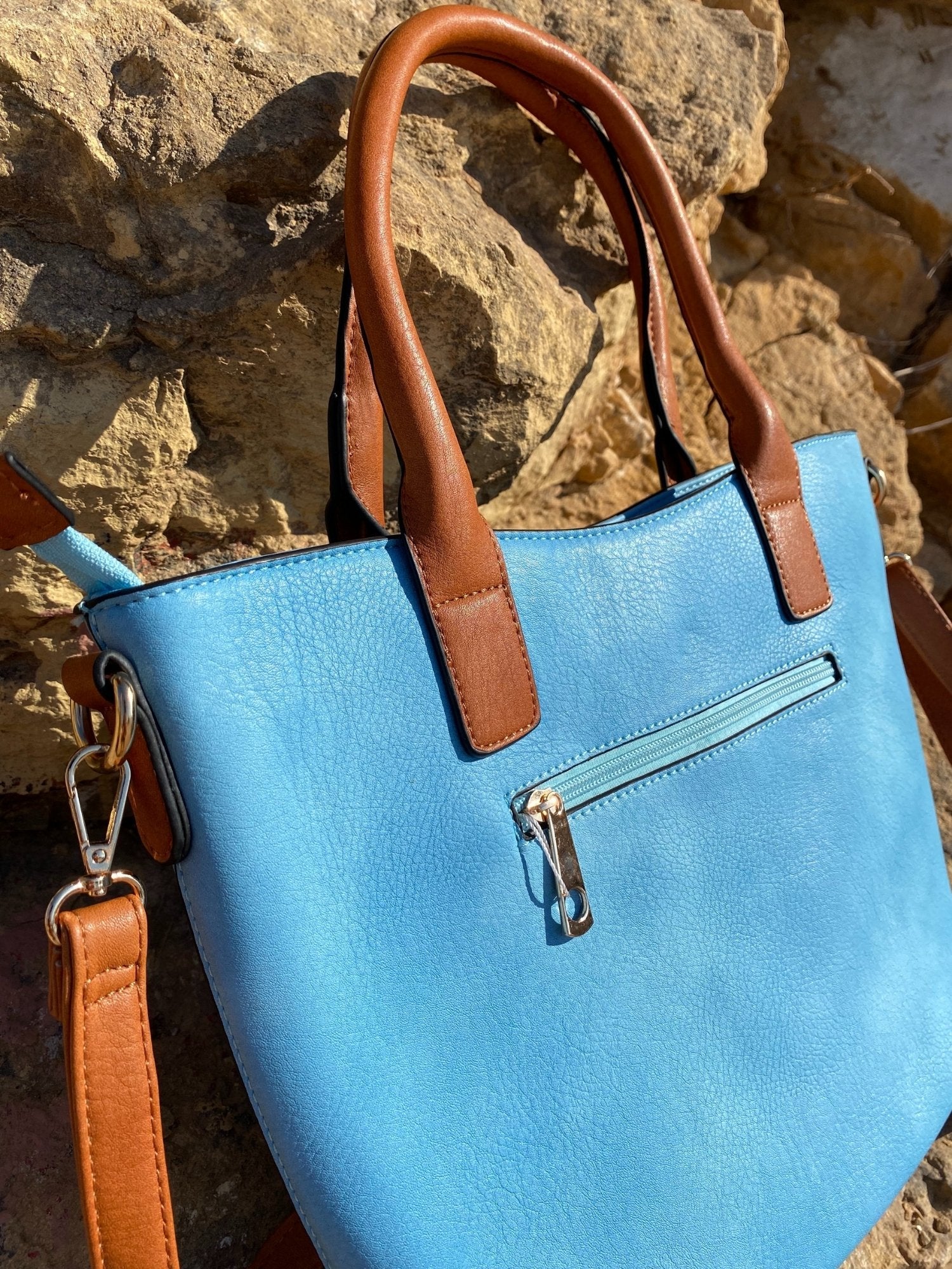 Blue Elegance Tote Bag