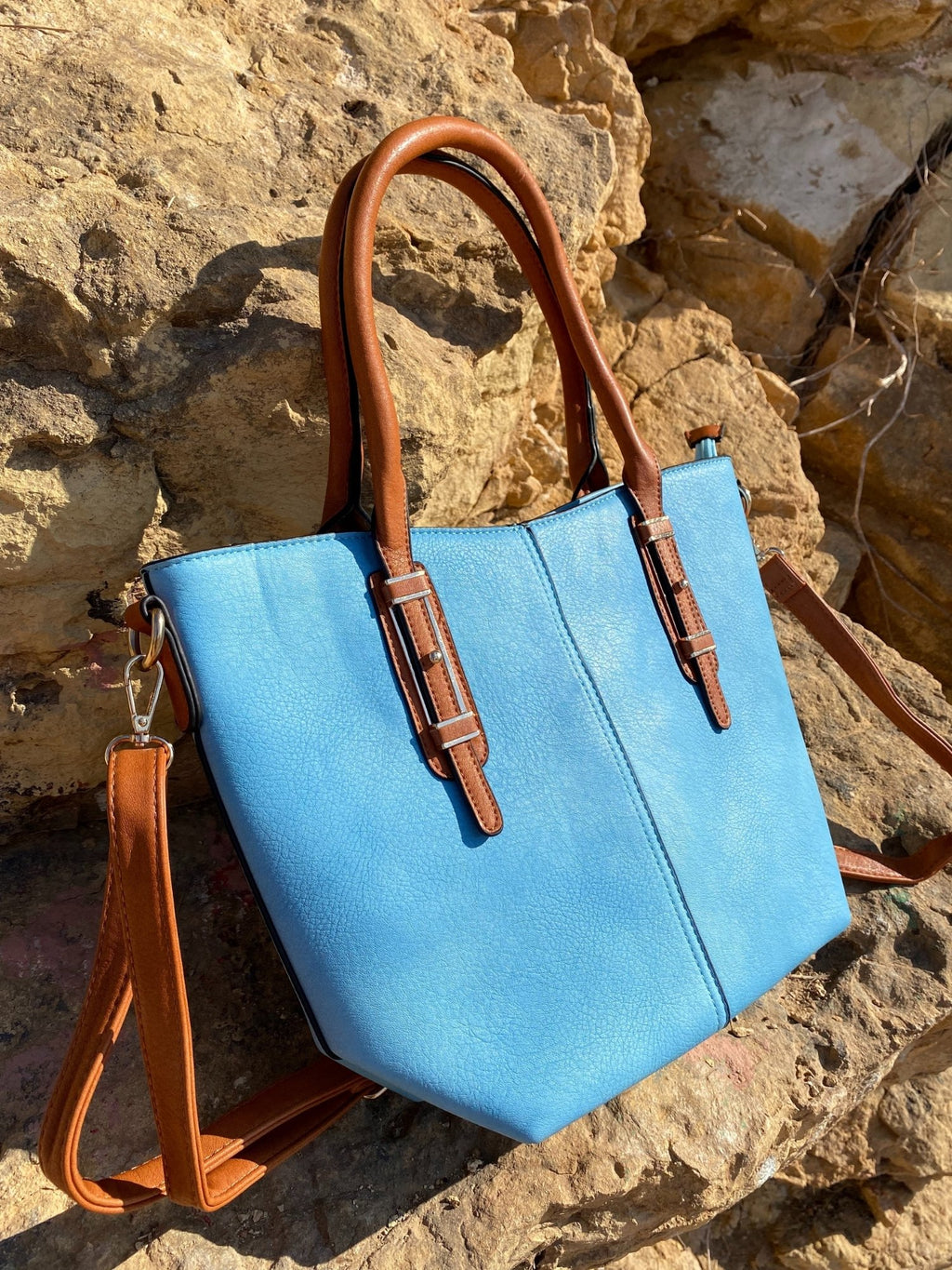 Blue Elegance Tote Bag
