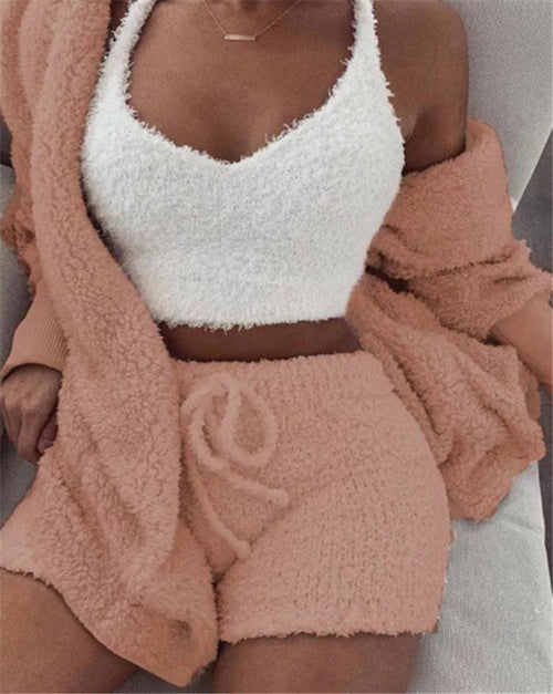 Midnight Muse Pajama Set - Comfortable Loungewear for Women