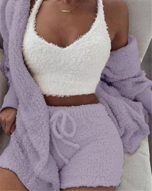 Midnight Muse Pajama Set - Comfortable Loungewear for Women