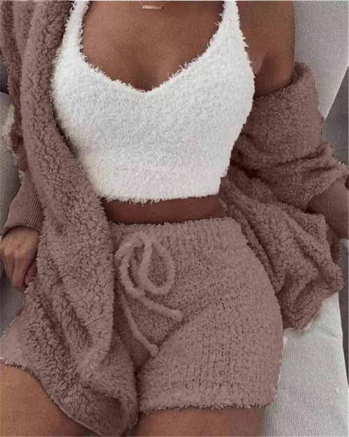 Midnight Muse Pajama Set - Comfortable Loungewear for Women