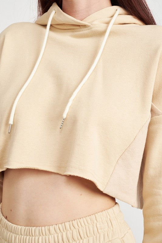Sunny Cropped Hoodie