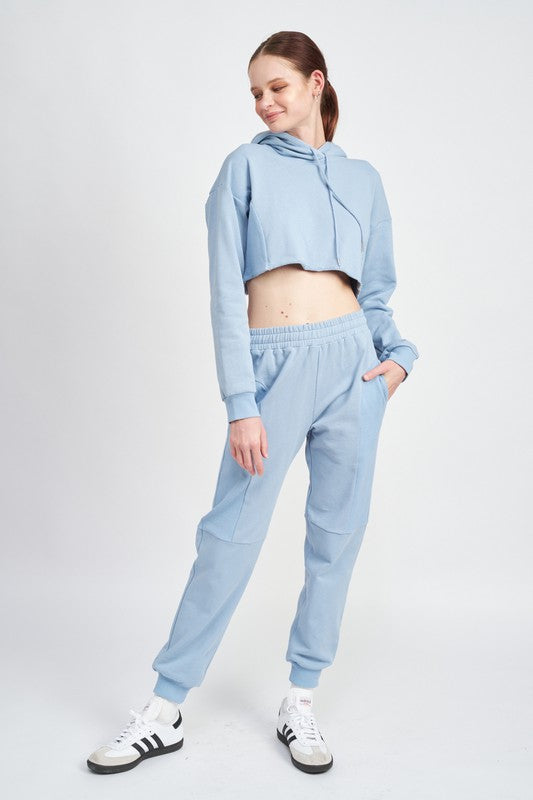 Sunny Cropped Hoodie