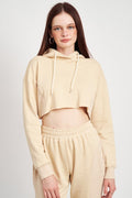 Sunny Cropped Hoodie
