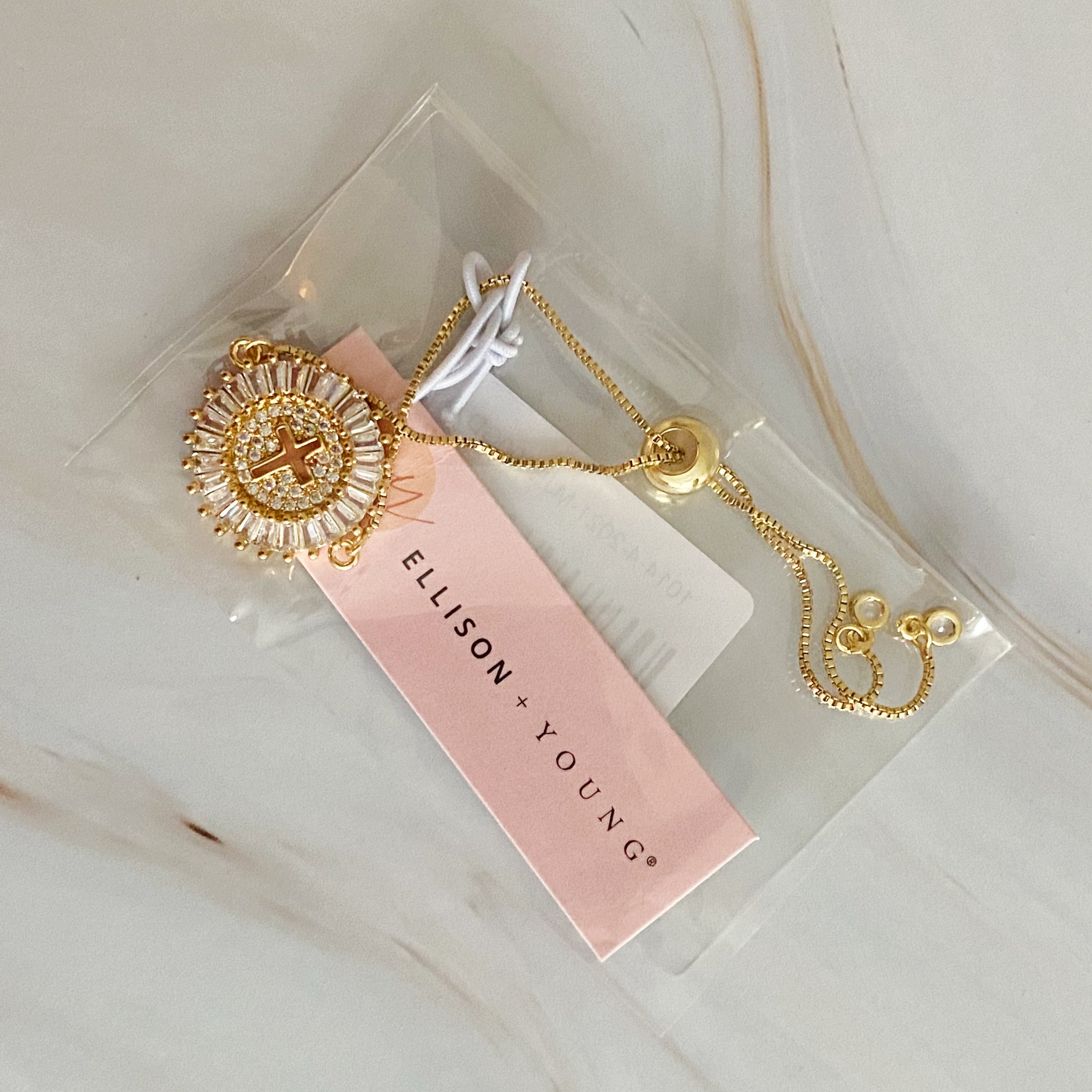 Cross Slide Bracelet