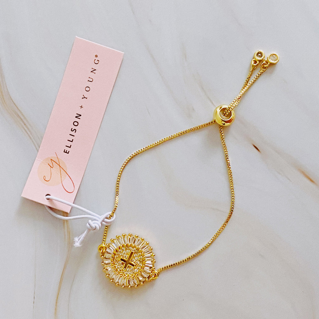 Cross Slide Bracelet