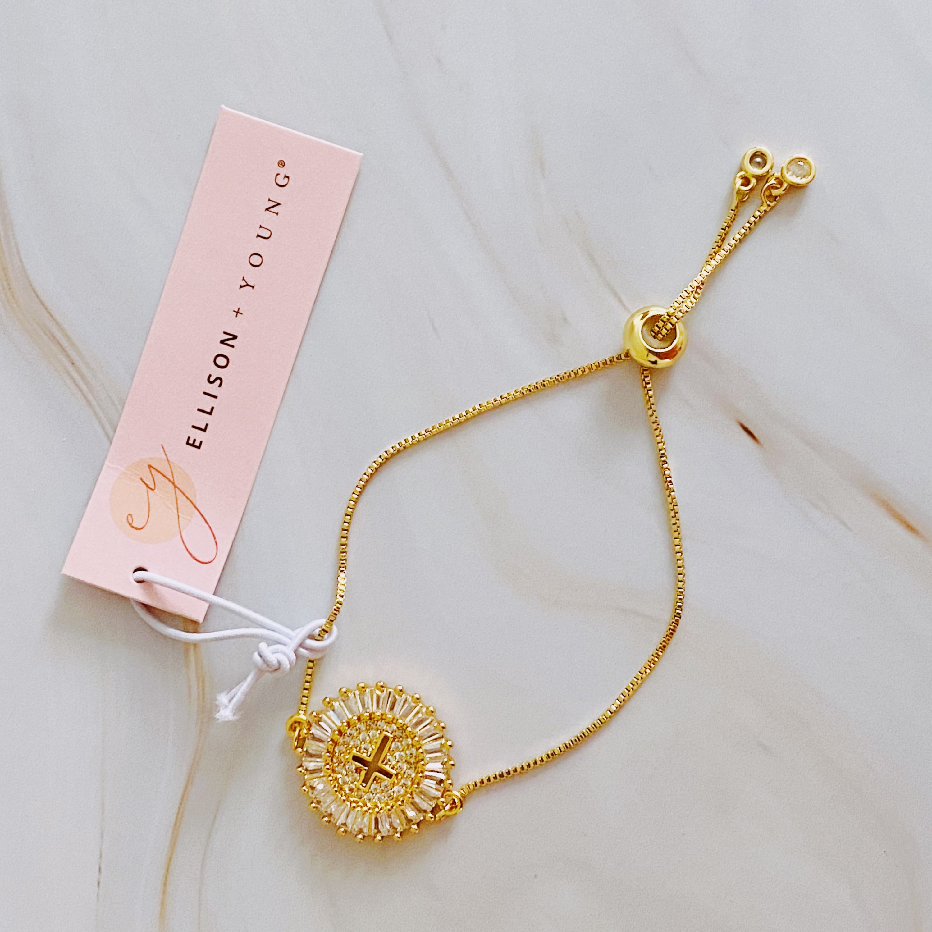 Cross Slide Bracelet