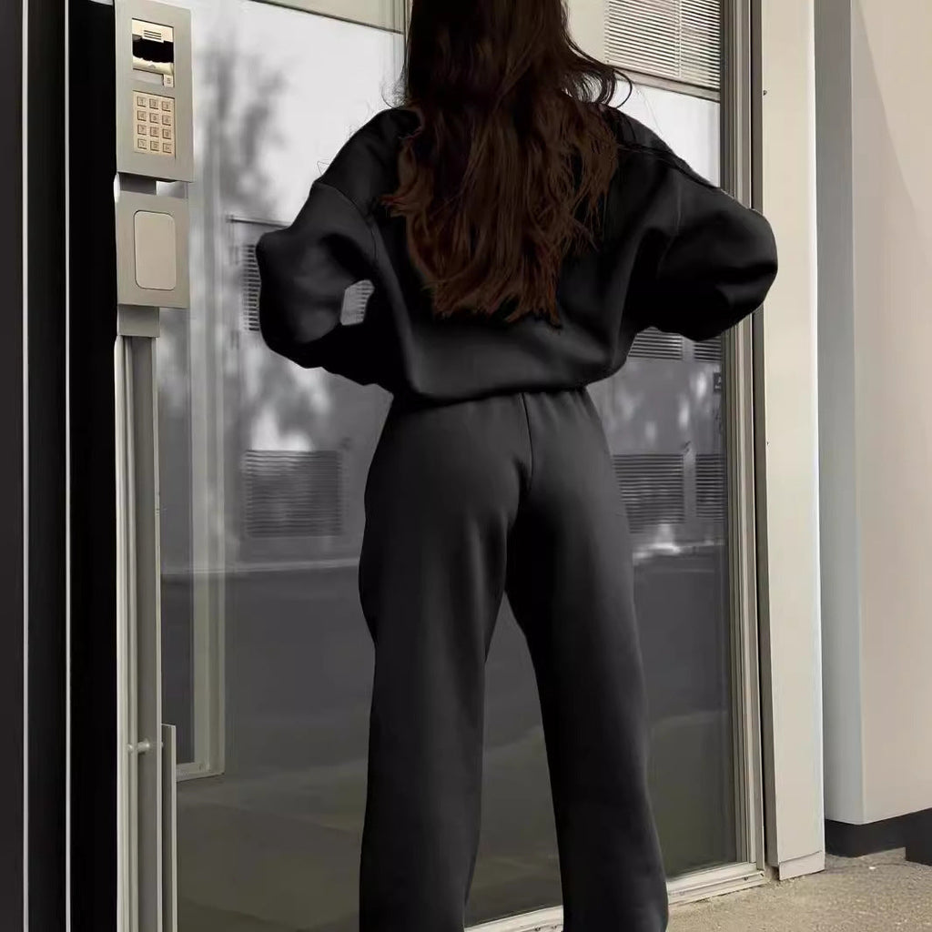 Long-Sleeve Zip-Up Sports Sweatshirt