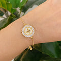 Cross Slide Bracelet