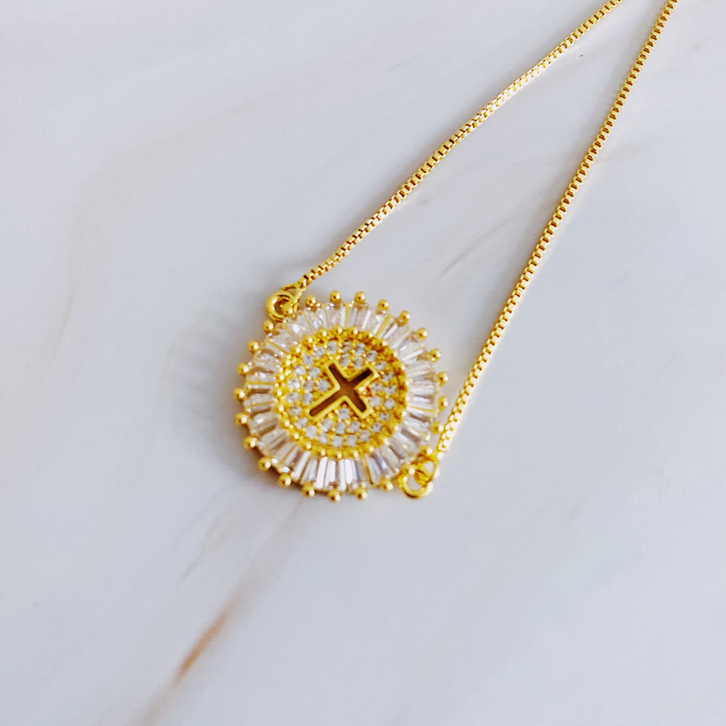 Cross Slide Bracelet