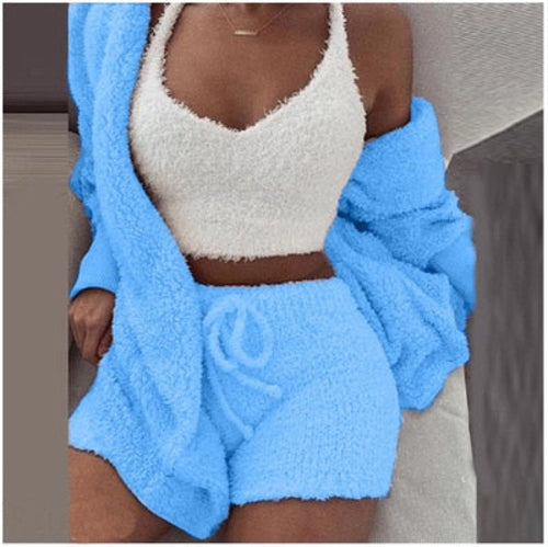 Midnight Muse Pajama Set - Comfortable Loungewear for Women