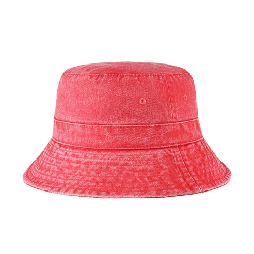 Classic Cotton Bucket Hat – Lightweight Summer Sun Hat for Women