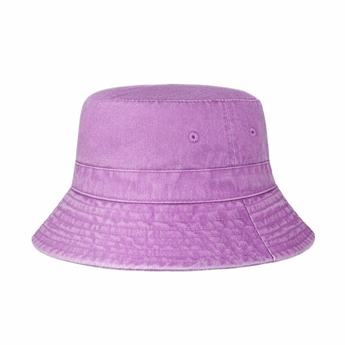 Classic Cotton Bucket Hat – Lightweight Summer Sun Hat for Women