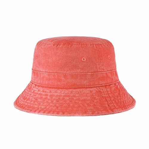 Classic Cotton Bucket Hat – Lightweight Summer Sun Hat for Women