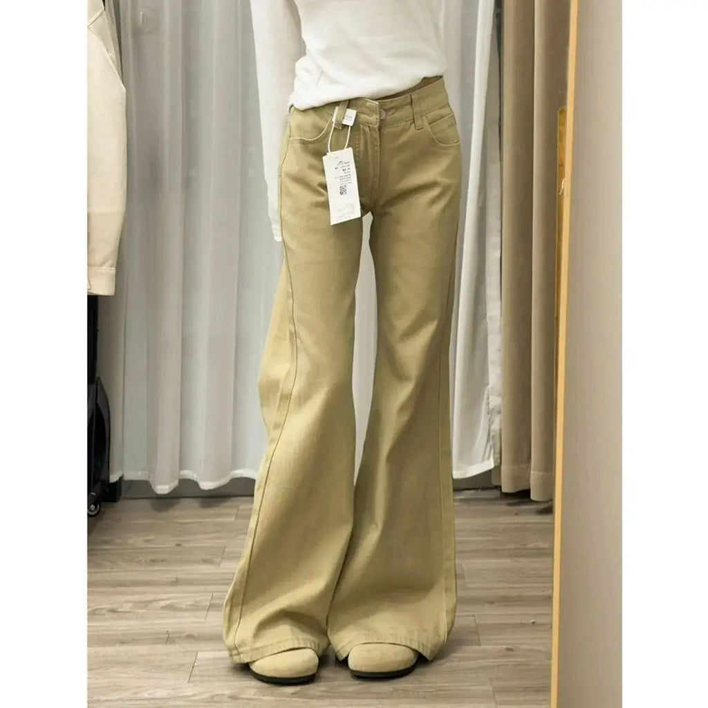Vintage Flare Slimming Autumn Jeans