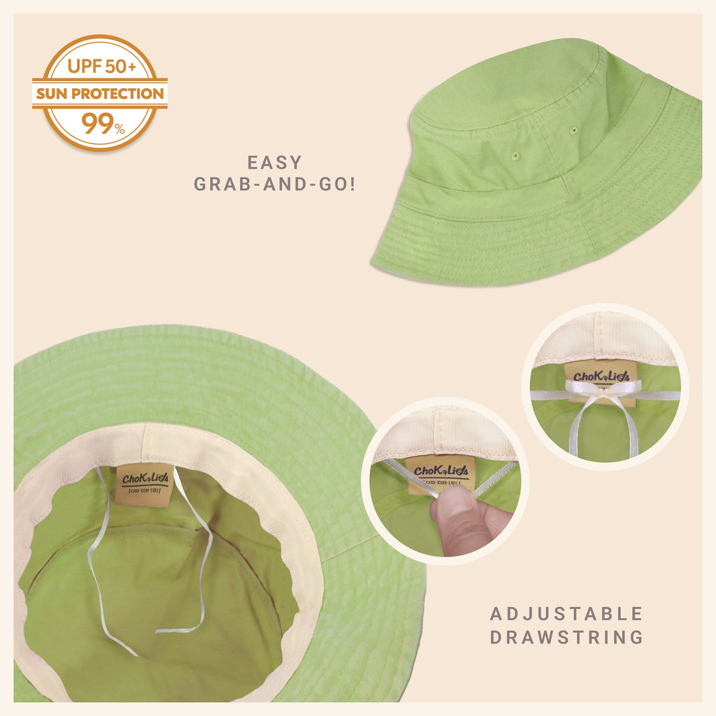 Classic Cotton Bucket Hat – Lightweight Summer Sun Hat for Women