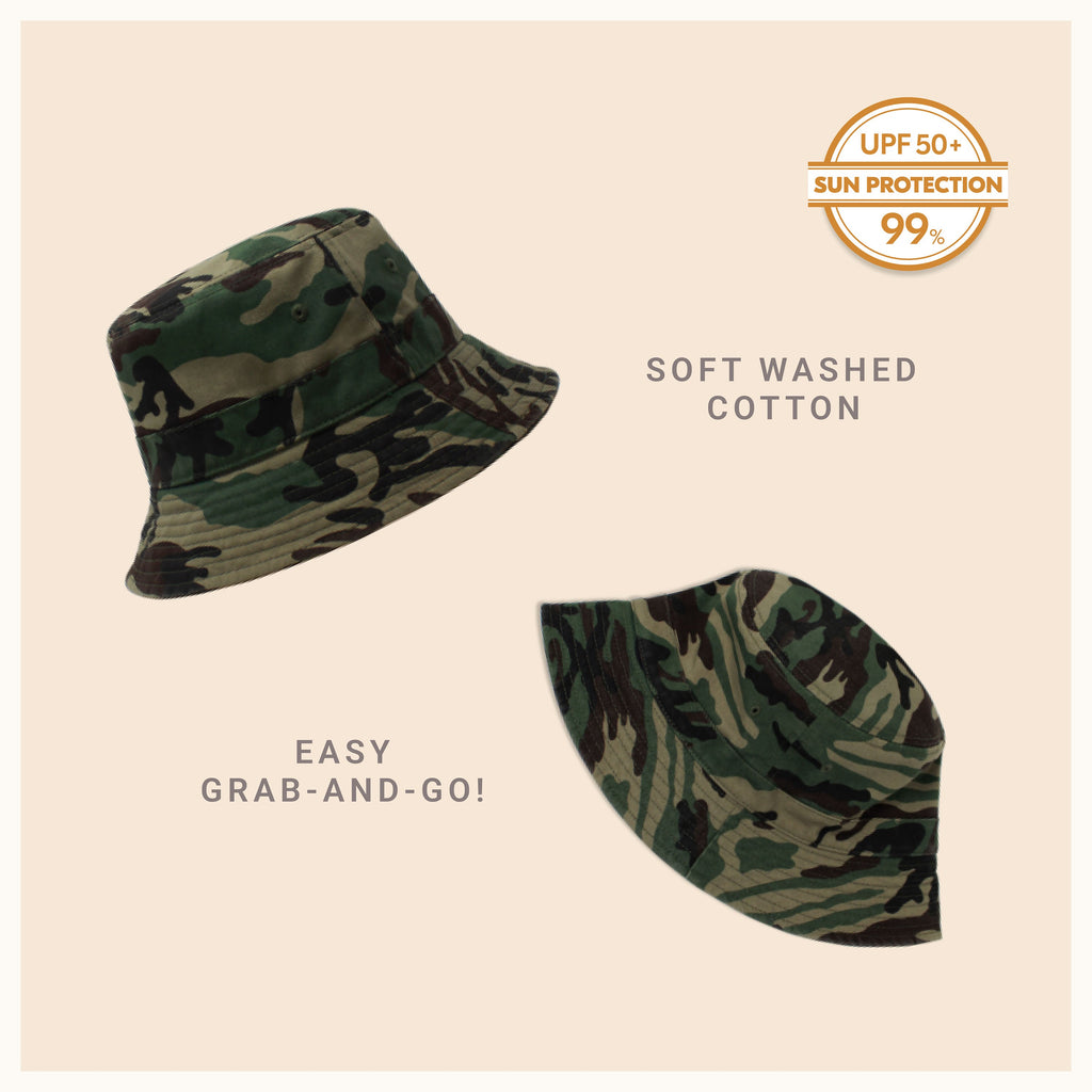 Classic Cotton Bucket Hat – Lightweight Summer Sun Hat for Women