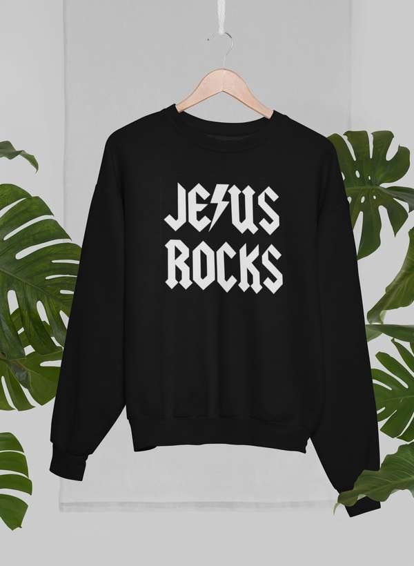 Jesus Rocks Sweatshirt