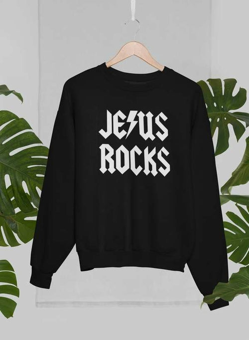 Jesus Rocks Sweatshirt