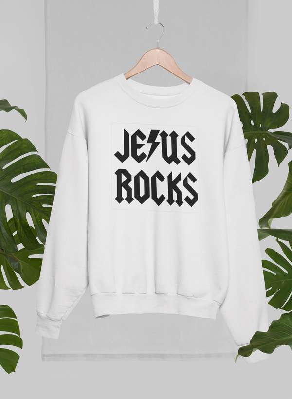 Jesus Rocks Sweatshirt