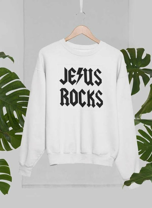Jesus Rocks Sweatshirt