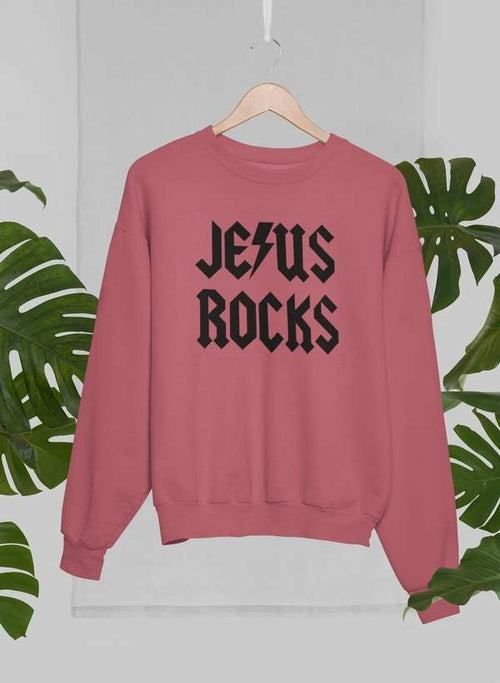 Jesus Rocks Sweatshirt