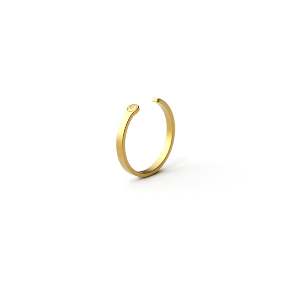 Tear-Drop Statement Ring