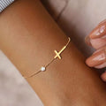 Faith Cross Charm Bracelet/Anklet