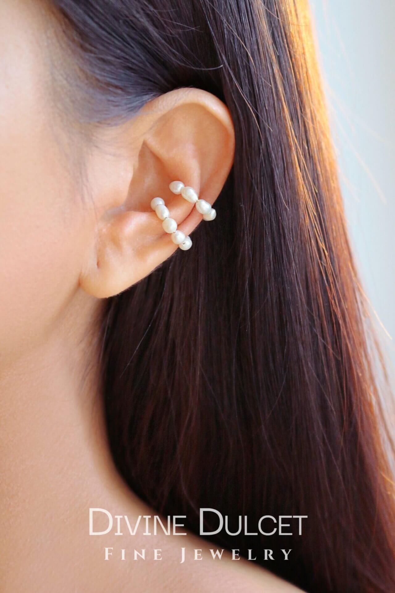 Pearl Ear Cuffs