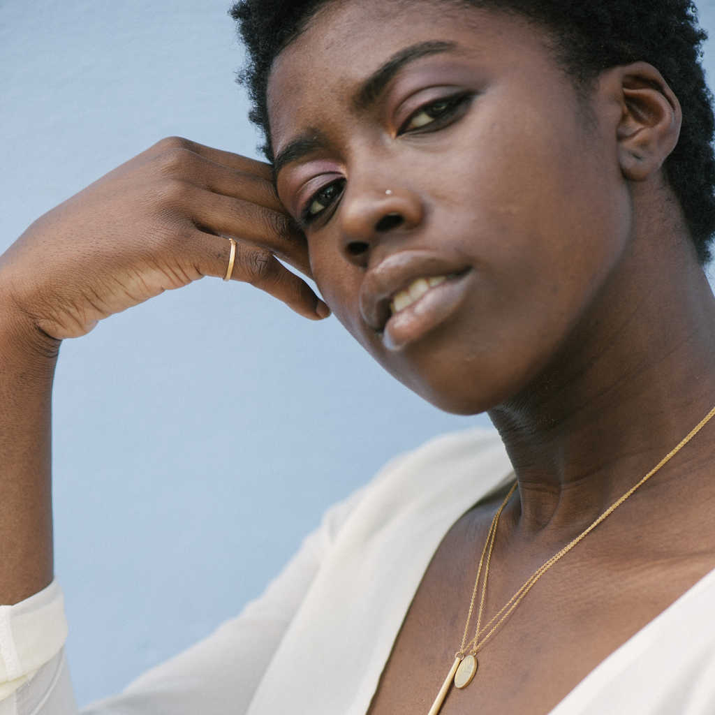 Tear-Drop Statement Ring