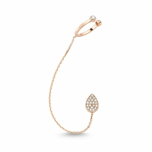 Mia Silver Threader Ear Cuff