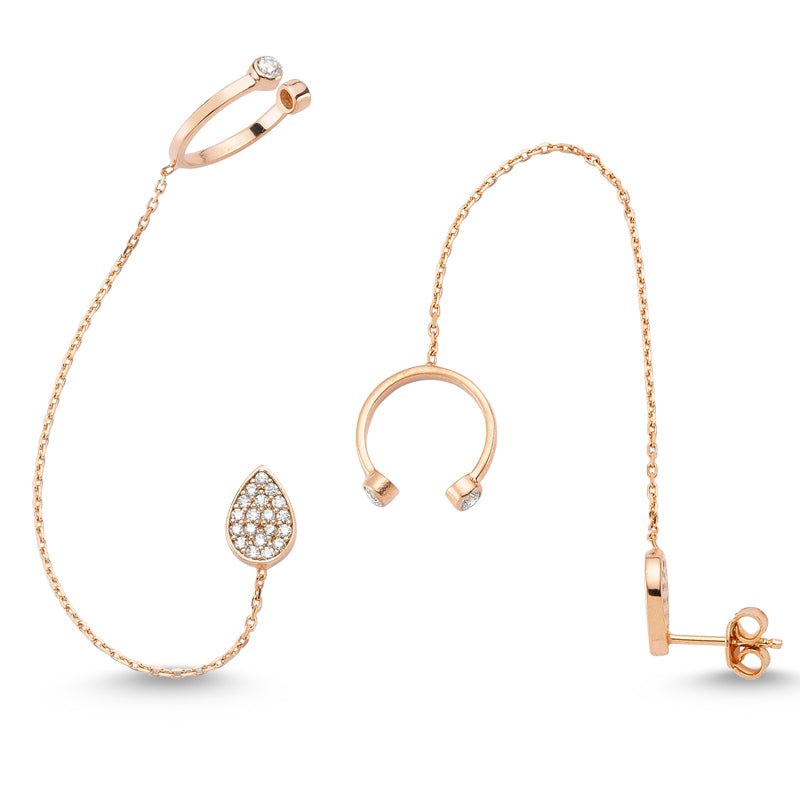 Mia Silver Threader Ear Cuff
