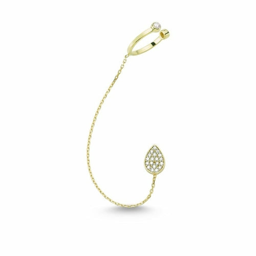 Mia Silver Threader Ear Cuff