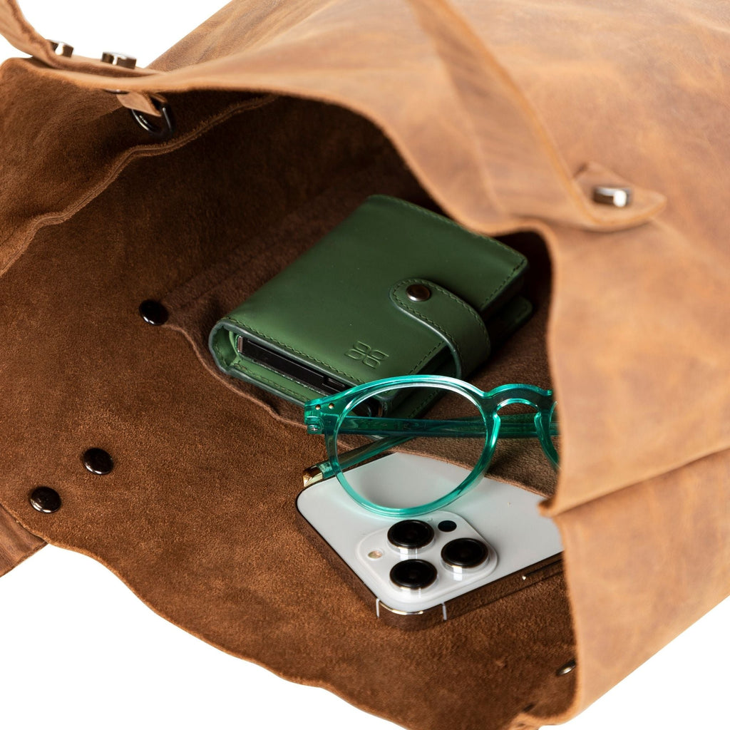 Alpine Leather Crossbody Bag
